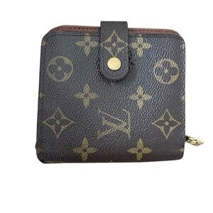 Vintage Louis Vuitton Bifold Compact Wallet - COA included